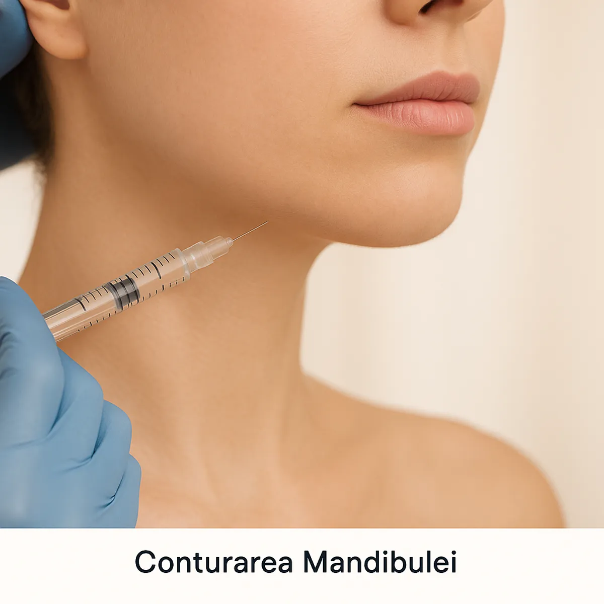 Conturarea Mandibulei - Jawline Contouring cu Acid Hialuronic